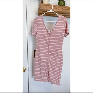 Pink Maternity Dress